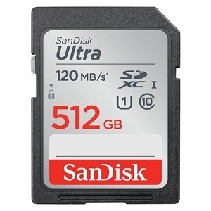 SanDisk Ultra 512GB SDXC memory card 150MB /s