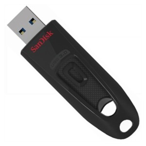 Sandisk Ultra 64GB USB3.0 black memory stick
