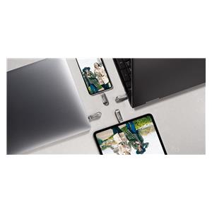 SanDisk Ultra Dual Drive Luxe USB flash drive 256 GB USB Type-A / USB Type-C 3.2 Gen 1 (3.1 Gen 1) Stainless steel