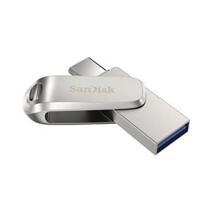 SanDisk Ultra Dual Drive Luxe USB flash drive 32 GB USB Type-A / USB Type-C 3.2 Gen 1 (3.1 Gen 1) Stainless steel 3