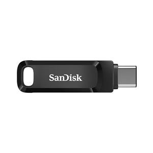 SanDisk Ultra Dual Drive USB flash drive 128 GB USB Type-A / USB Type-C 3.2 Gen 1 (3.1 Gen 1) Black, Silver 3