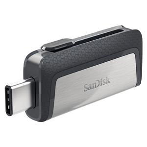 Sandisk Ultra Dual Drive USB Type-C USB flash drive 128 GB USB Type-A / USB Type-C 3.2 Gen 1 (3.1 Gen 1) Black,Silver 3