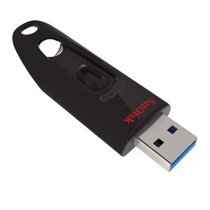 SanDisk Ultra USB flash drive 128GB USB 3.0 black
