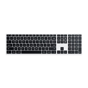Satechi Slim X3 keyboard Bluetooth numpad silver