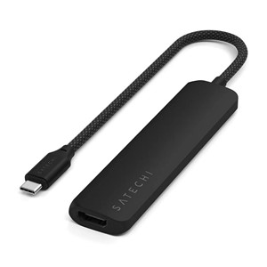 Satechi ST-P6SK interface hub USB Type-C 10000 Mbit /s Black