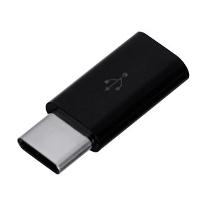 Savio AK-31 /B cable interface /gender adapter Micro USB USB 3.1 Typ C Black