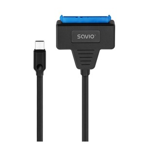 SAVIO AK-69 Adapter USB-C 3.1 Gen 1 (M) - SATA (F) for 2.5 drives