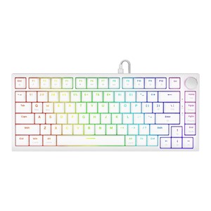 Savio ASTRAL WHITE JADE keyboard Gaming USB QWERTY US International