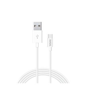Savio CL-125 USB cable USB 2.0 1 m USB A USB C White