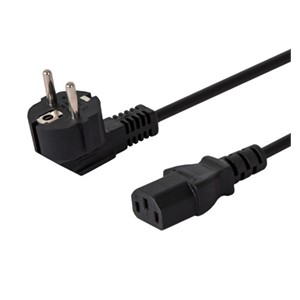 SAVIO CL-146 Power cable Schuko IEC C13, 3 m Black