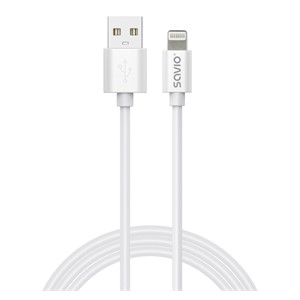 Savio Cl-193 USB cable USB 2.0 2 m USB A USB C /Lightning White