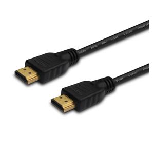 Savio CL-37 HDMI cable 1 m HDMI Type A (Standard) Black