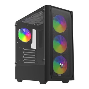 Savio Noctis Flow RGB Cube Black