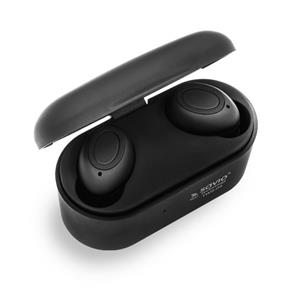 Savio TWS-04 Wireless Bluetooth Earphones Black,Graphite 4