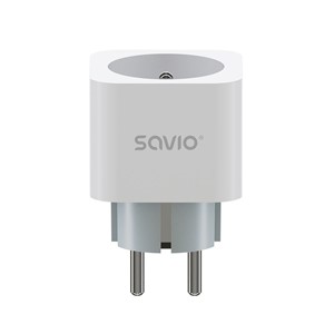 SAVIO WI-FI smart socket, 16A, AS-01, White
