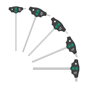 Screwdriver set HEX Plus profile W 454 /5 HF 5 pcs