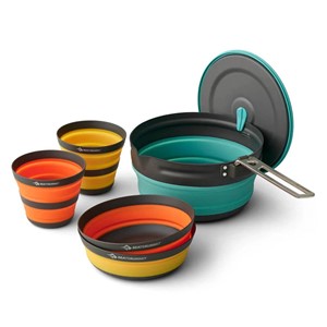 SEA TO SUMMIT Frontier UL ultra-light folding pot set for 2 people /5 pieces