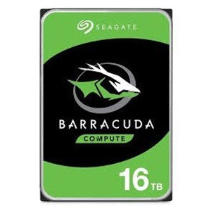 Seagate Barracuda 16TB internal hard drive 7200 RPM 512 MB 3.5 Serial ATA