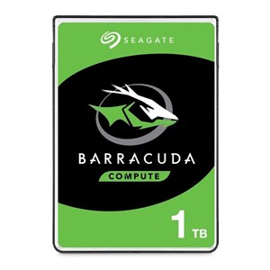 Seagate BarraCuda internal hard drive 1 TB 5400 RPM 128 MB 2.5 Serial ATA III (ST1000LM048)