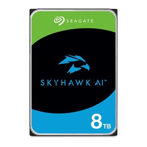 Seagate SkyHawk AI internal hard drive 8 TB 7200 RPM 256 MB 3.5 Serial ATA III (ST8000VE001)
