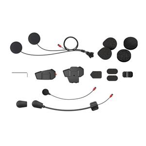Sena SPIDER-ST1-A01 Mounting kit for intercom with built-in microphones and loudspeakers Black