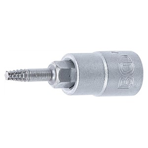 BGS Set bit umetaka za odvijač | Unutarnji četverokut 6,3 mm (1 /4) | za oštećeni T-profil (za Torx) T10