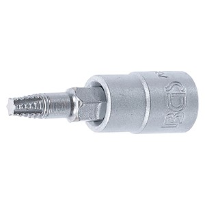 BGS Set bit umetaka za odvijač | Unutarnji četverokut 6,3 mm (1 /4) | za oštećeni T-profil (za Torx) T20