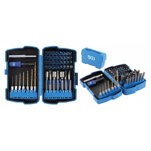 BGS Set bitova i svrdala | 6,3 mm (1 /4) | 55-dijelni