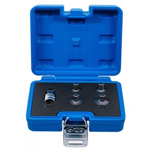 BGS Set bitova | za motocikle | unutarnji šesterokut | 17 - 24 mm