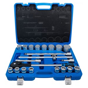 BGS Set dvanaesterokutnih utičnih ključeva | pogon 20 mm (3 /4) | 21-dijelni