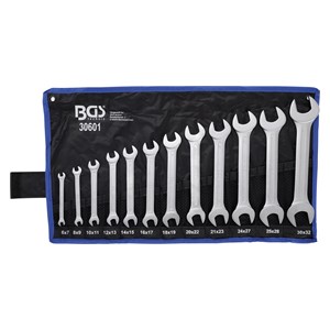 BGS Set dvostrukih viličastih ključeva | 6 - 32 mm | 12-dijelni