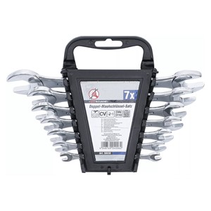 BGS Set dvostrukih viličastih ključeva | 6 x 7 - 19 x 22 mm | 7-dijelni