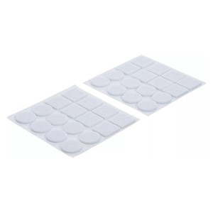 BGS Set jastučića od filca | bijeli | 32-dijelni