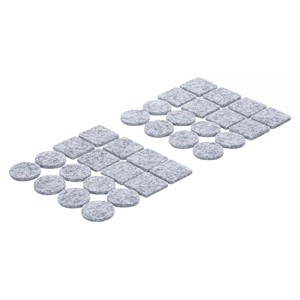 BGS Set jastučića od filca | sivi | 32-dijelni