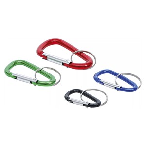 BGS Set karabinskih kuka za svežanj ključeva | 4-dijelni