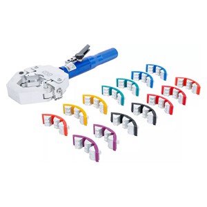 BGS Set kliješta za krimpanje | hidraulički | za prešane spojeve na crijevnim vodovima