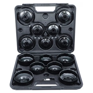 BGS Set ključeva za filtar ulja | 10 mm (3 /8) | 14-dijelni