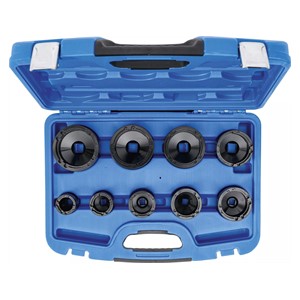 BGS Set ključeva za matice s prorezom | čep unutra | KM4 - KM12 | 9-dijelni