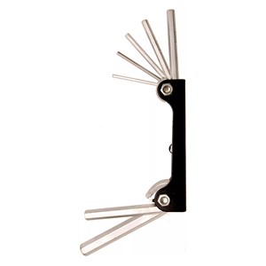 BGS Set kutnih steznih ključeva | unutarnji šesterokut 2,5 - 10 mm | 7-dijelni