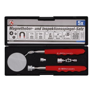 BGS Set magnetnih podizača i kontrolnih ogledala | 4-dijelni