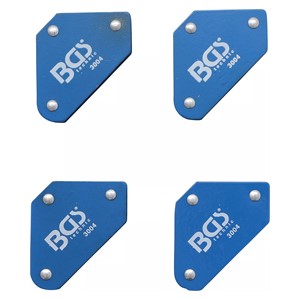 BGS Set malih magnetnih držača | 45° - 90° - 135° | 4-dijelni