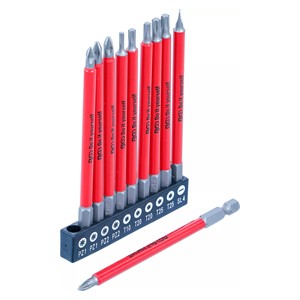 BGS Set neklizajućih bitova | magnetni | 110 mm | 10-dijelni