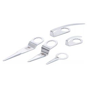 BGS Set noževa za rezanje za pneumatski skidač vjetrobranskog stakla | za BGS 3218, 9291 | 5-dijelni