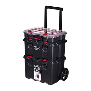 Set of 3 Stack N Roll boxes KETER