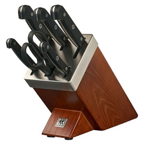 Set of knives in sharpening block ZWILLING Gourmet 7 elements