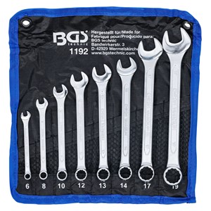 BGS Set okasto-viličastih ključeva | 6 - 19 mm | 8-dijelni