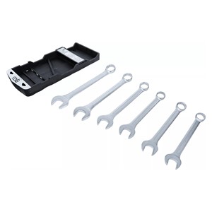 BGS Set okasto-viličastih ključeva | ekstra dugi | 34 - 50 mm | 6-dijelni