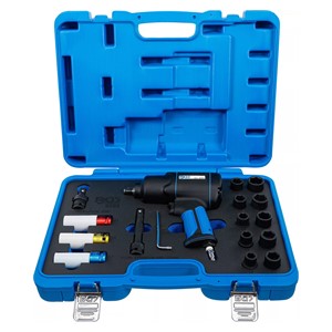 BGS Set pneumatskih udarnih odvijača i utičnih ključeva | 12,5 mm (1 /2) | 1200 Nm | 16-dijelni