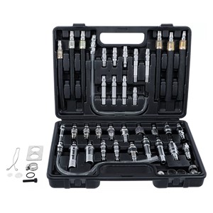 BGS Set prilagodnika | za uređaj za zamjenu ulja i čišćenje automatskog mjenjača (BGS 7082) | 35-dijelni