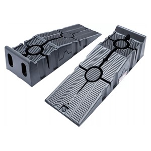 BGS Set pristupnih rampi | plastični | ekstra visoka | 2-dijelni